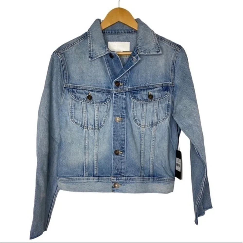 Re/Done 70s Rodeo Retro Denim Jacket Light Worn 9 NWT Vintage Vibe - Picture 4 of 16